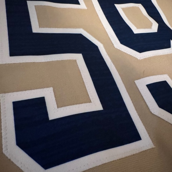 Adidas Game-Worn Georgia Tech Jersey, Gold - Picture 5 of 5